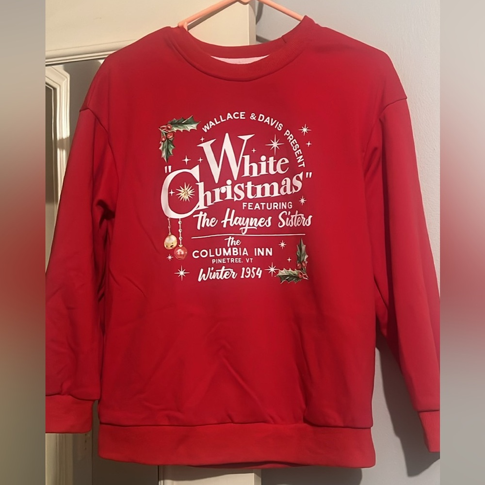 “White Christmas” Christmas sweatshirt